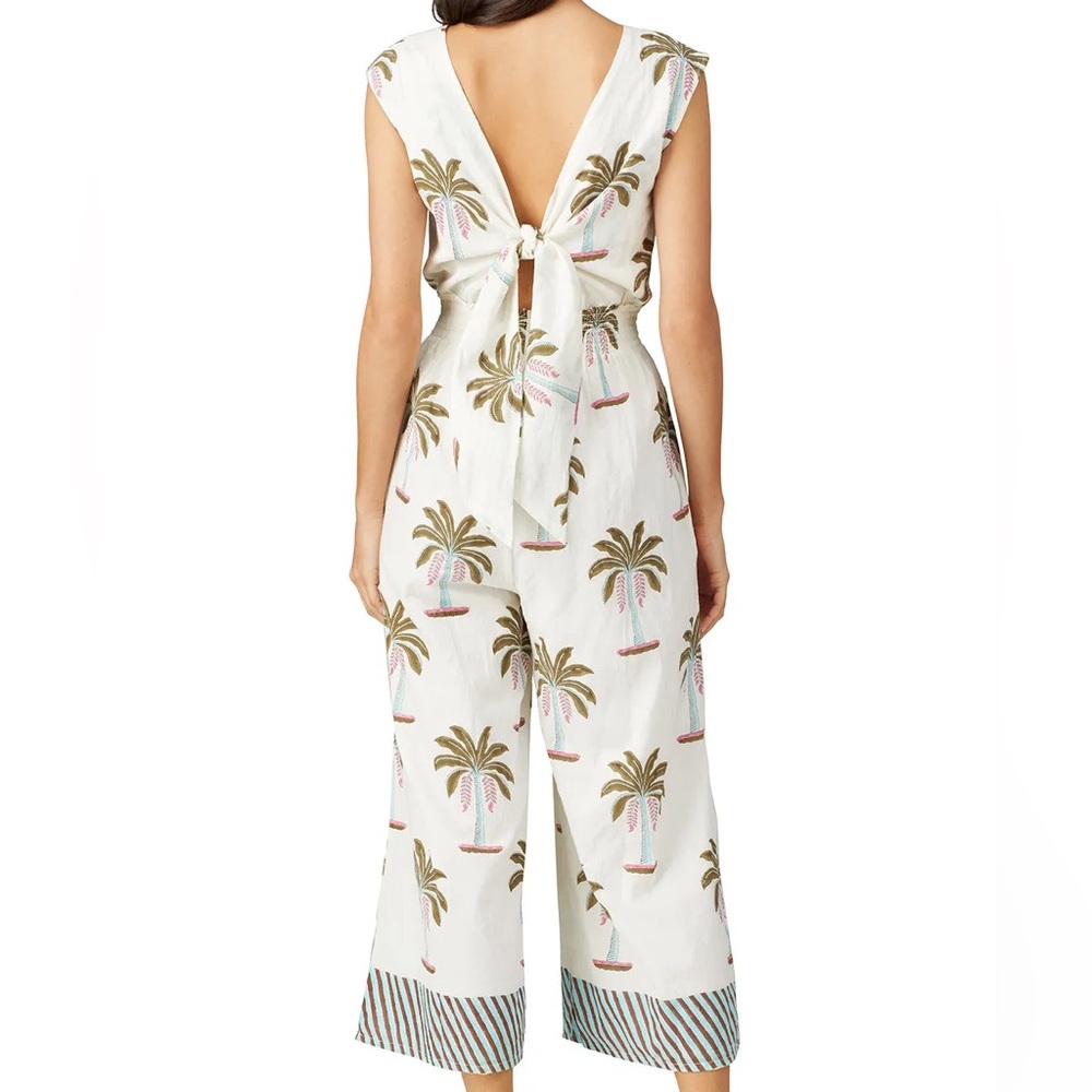 Roller Rabbit Morjim Palm Emanelle Jumpsuit - Picture 9 of 11